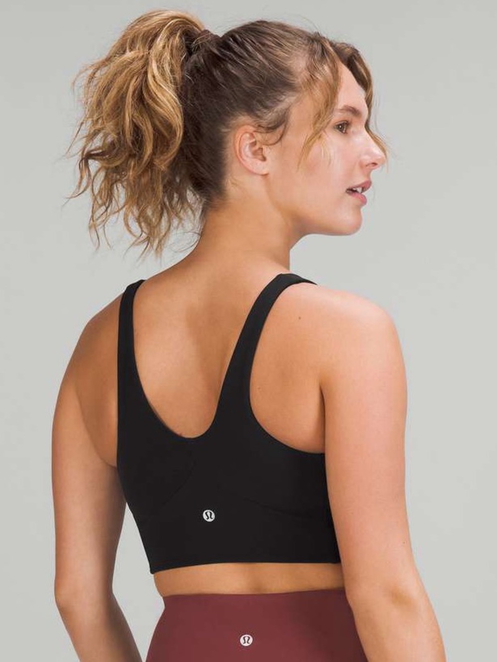 Lululemon Nulu Front-Darting Yoga Bra in Black
